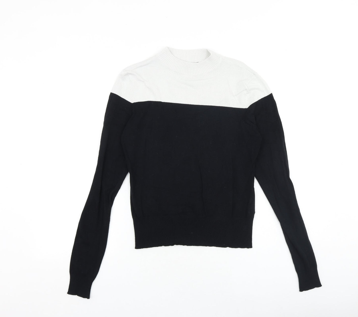 Womens UK Size 12 New Look Black Pullover Jumper