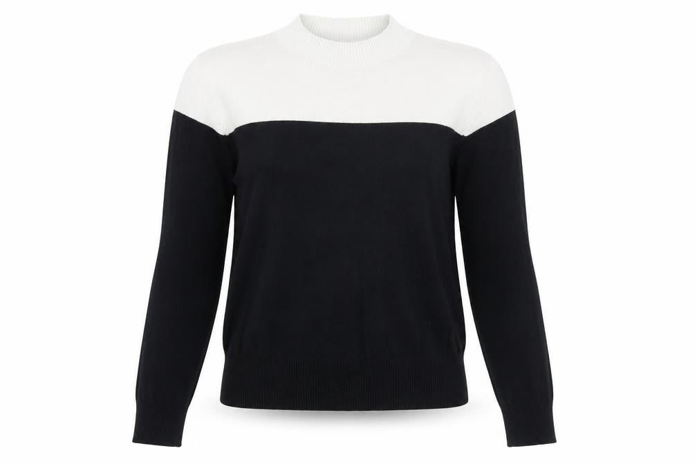 Womens UK Size 12 New Look Black Pullover Jumper