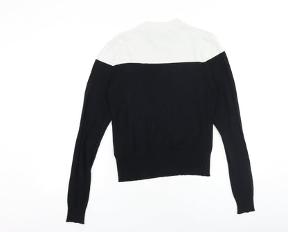 Womens UK Size 12 New Look Black Pullover Jumper