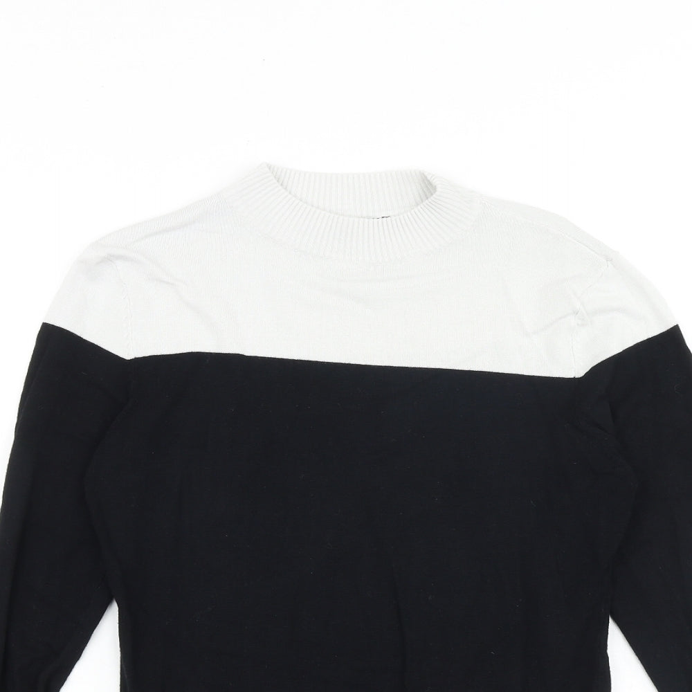 Womens UK Size 12 New Look Black Pullover Jumper