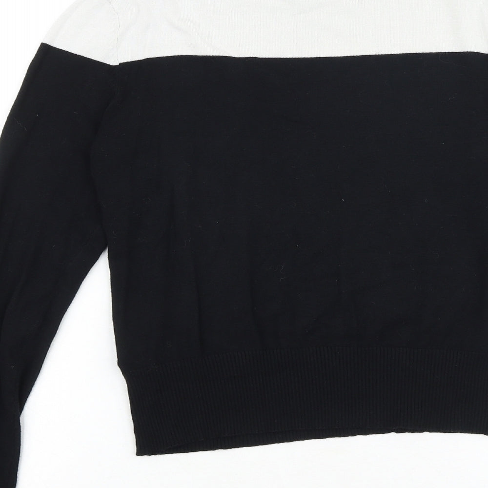 Womens UK Size 12 New Look Black Pullover Jumper