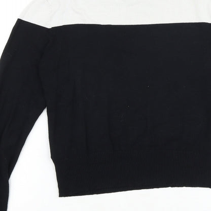 Womens UK Size 12 New Look Black Pullover Jumper