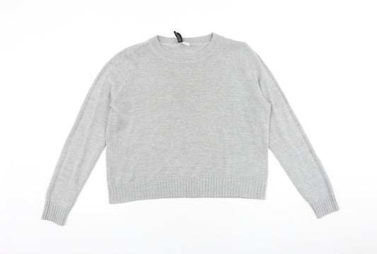 Womens UK Size M H&M Grey Pullover Jumper