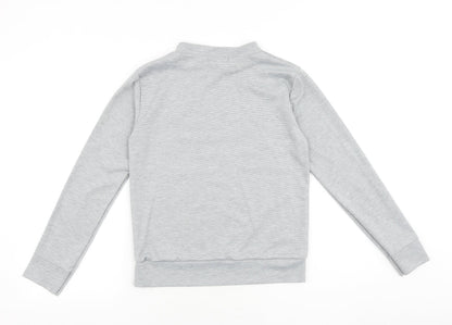 Great Feeling Womens Grey Polyester Pullover Sweatshirt Size S Pullover - Vogue