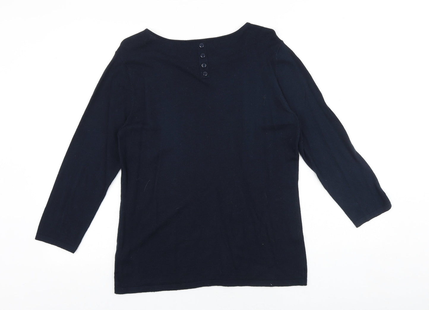Womens UK Size 12 NEXT Blue Pullover Jumper