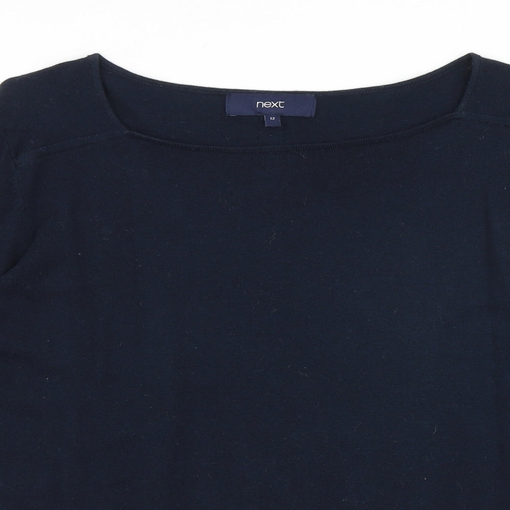Womens UK Size 12 NEXT Blue Pullover Jumper