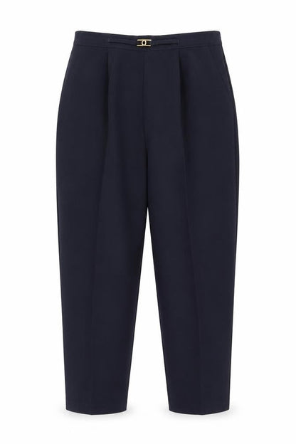 Womens UK Size 14 Classics Regular Fit  Blue Trousers