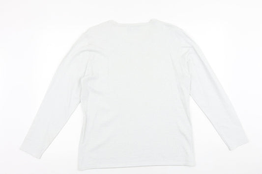 Womens UK Size L Mudflower Silver Pullover Jumper
