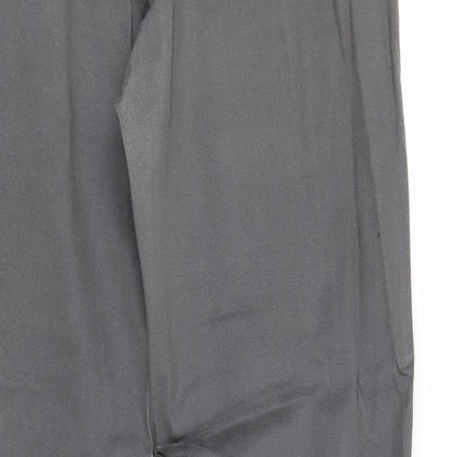 Denim & Co. Mens Grey Cotton Straight Jeans Size 32 in Slim Buckle