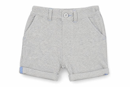 NEXT Boys Grey Cotton Chino Shorts Size 2-3 Years Regular