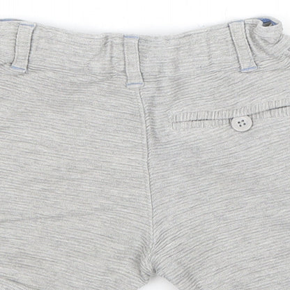 NEXT Boys Grey Cotton Chino Shorts Size 2-3 Years Regular