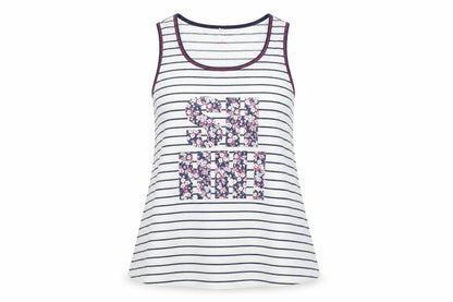 Womens UK Size 14 Debenhams Ivory Basic Tank