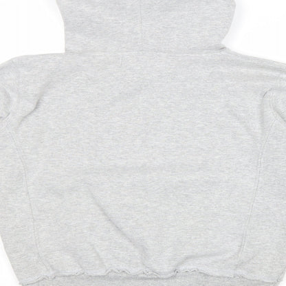 Famous Forever Womens Grey Cotton Pullover Hoodie Size XL Pullover - Twister