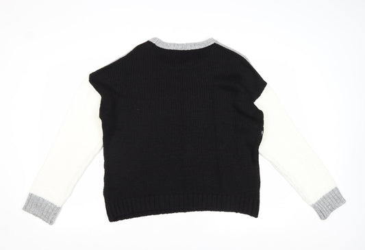 Womens UK Size 10 Select Black Pullover Jumper
