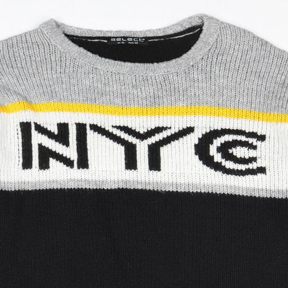 Womens UK Size 10 Select Black Pullover Jumper