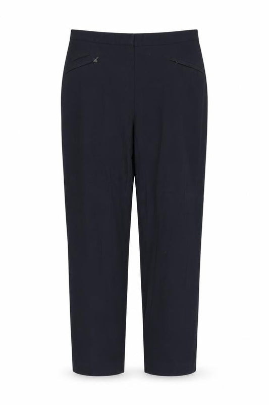 Womens UK Size 16 Marks and Spencer Regular Fit Carrot Blue Trousers