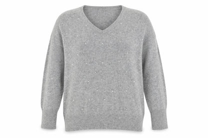 Womens UK Size 12 TU Grey Pullover Jumper