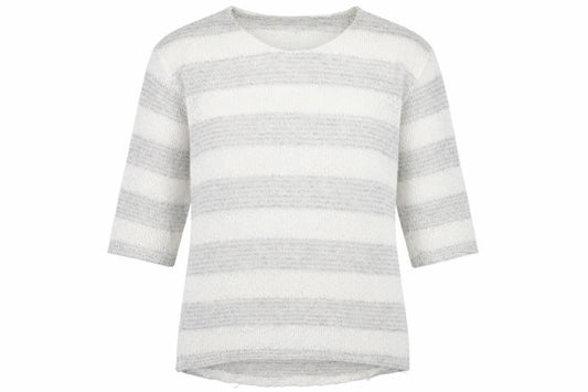 Womens UK Size 10 F&F White Pullover Jumper