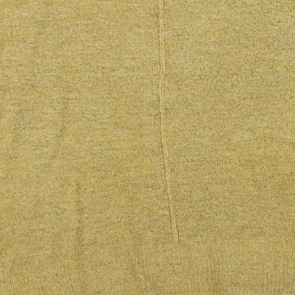 Womens UK Size M Papaya Yellow Pullover Jumper