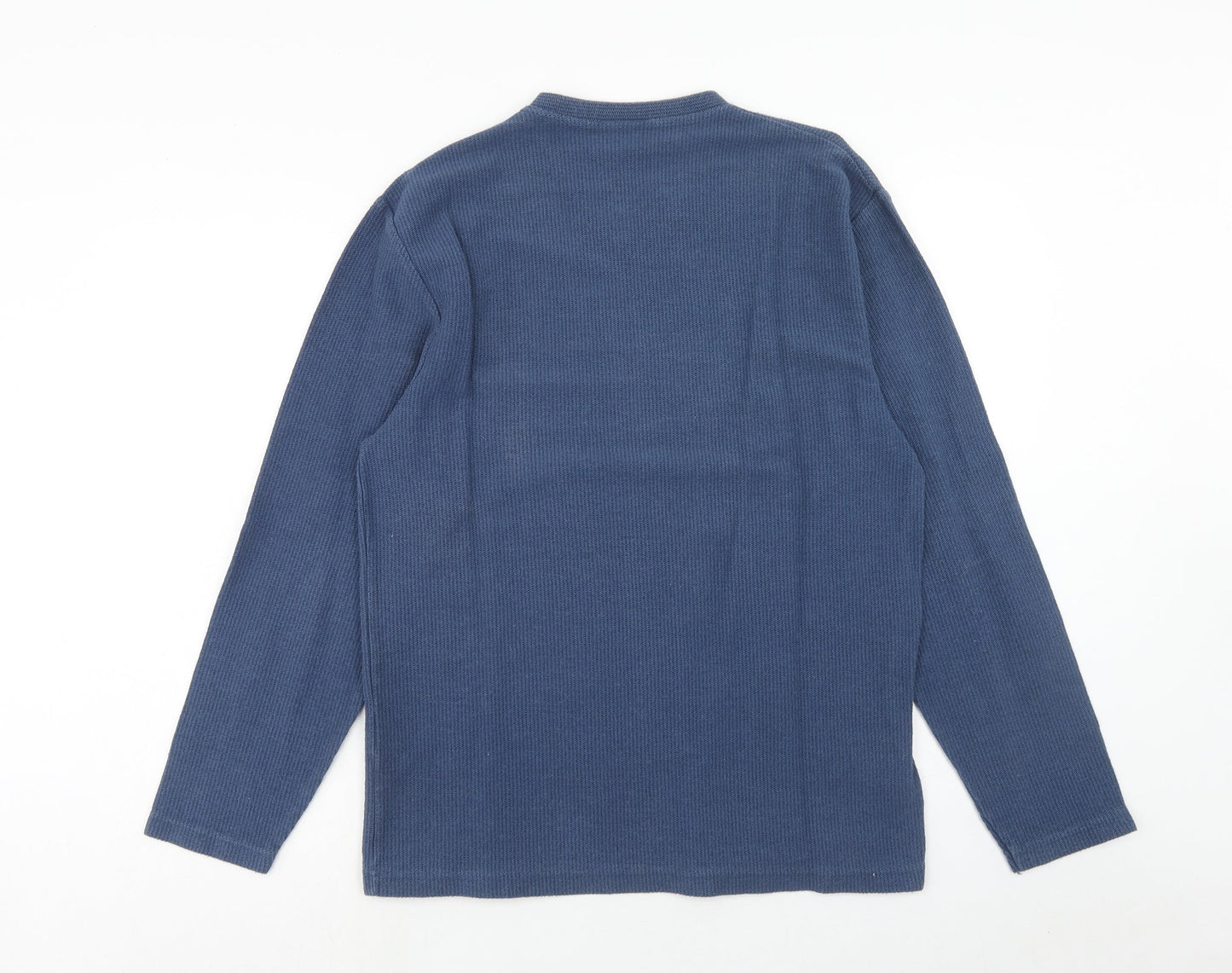 Mens UK Size M Lee Cooper Blue Pullover Sweatshirt
