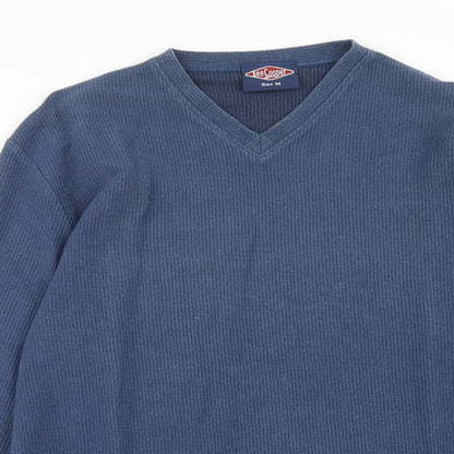 Mens UK Size M Lee Cooper Blue Pullover Sweatshirt