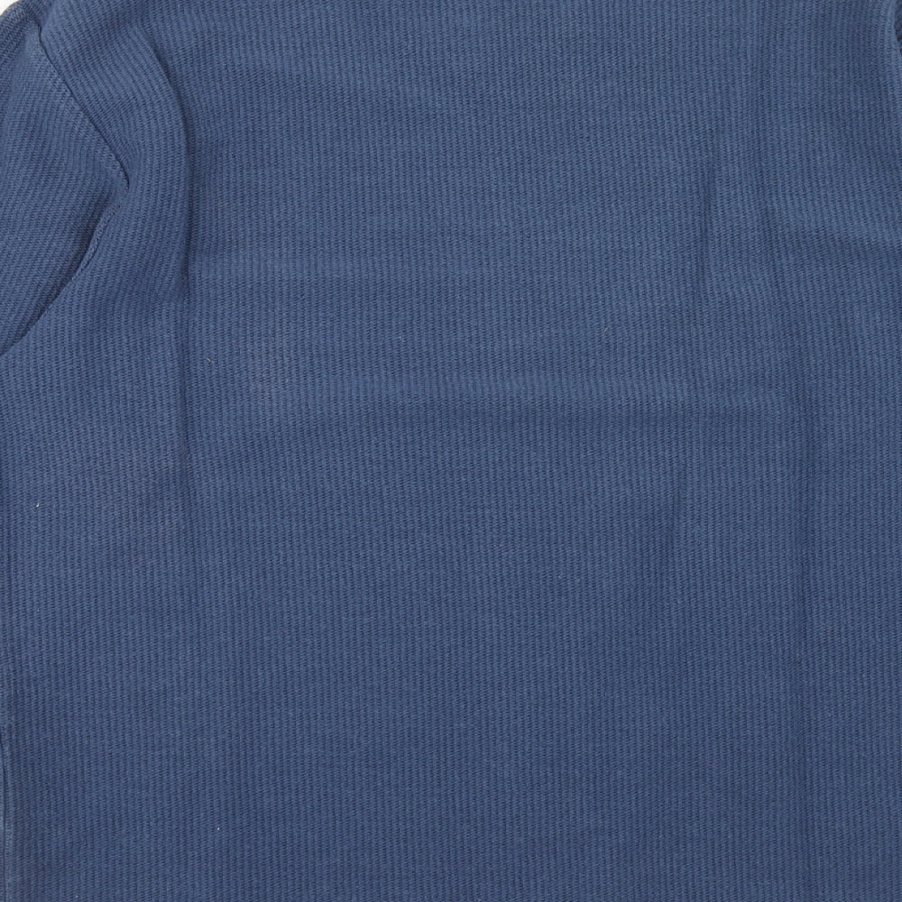 Mens UK Size M Lee Cooper Blue Pullover Sweatshirt