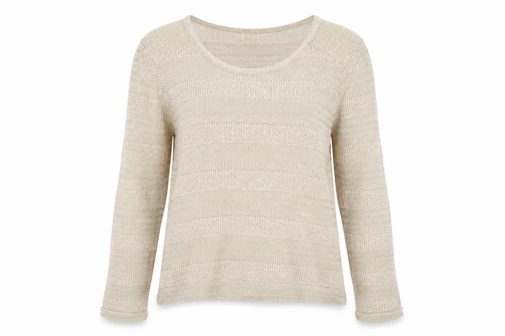 Womens UK Size L Oasis Brown Pullover Jumper