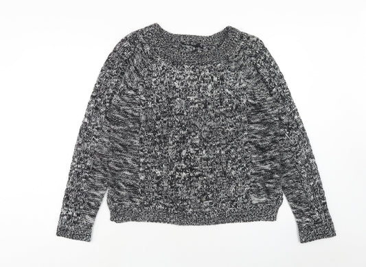 Womens UK Size 12 Select Grey Pullover Jumper
