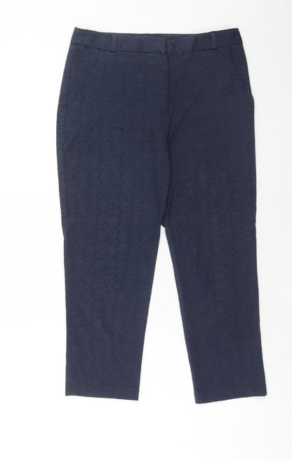 Womens UK Size 8 Atmosphere Regular Fit  Blue Trousers