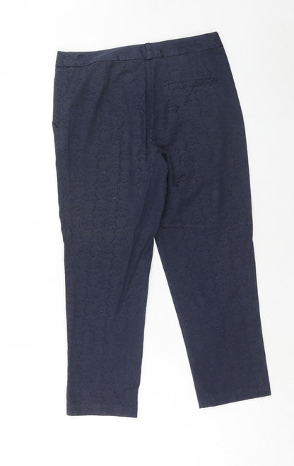 Womens UK Size 8 Atmosphere Regular Fit  Blue Trousers