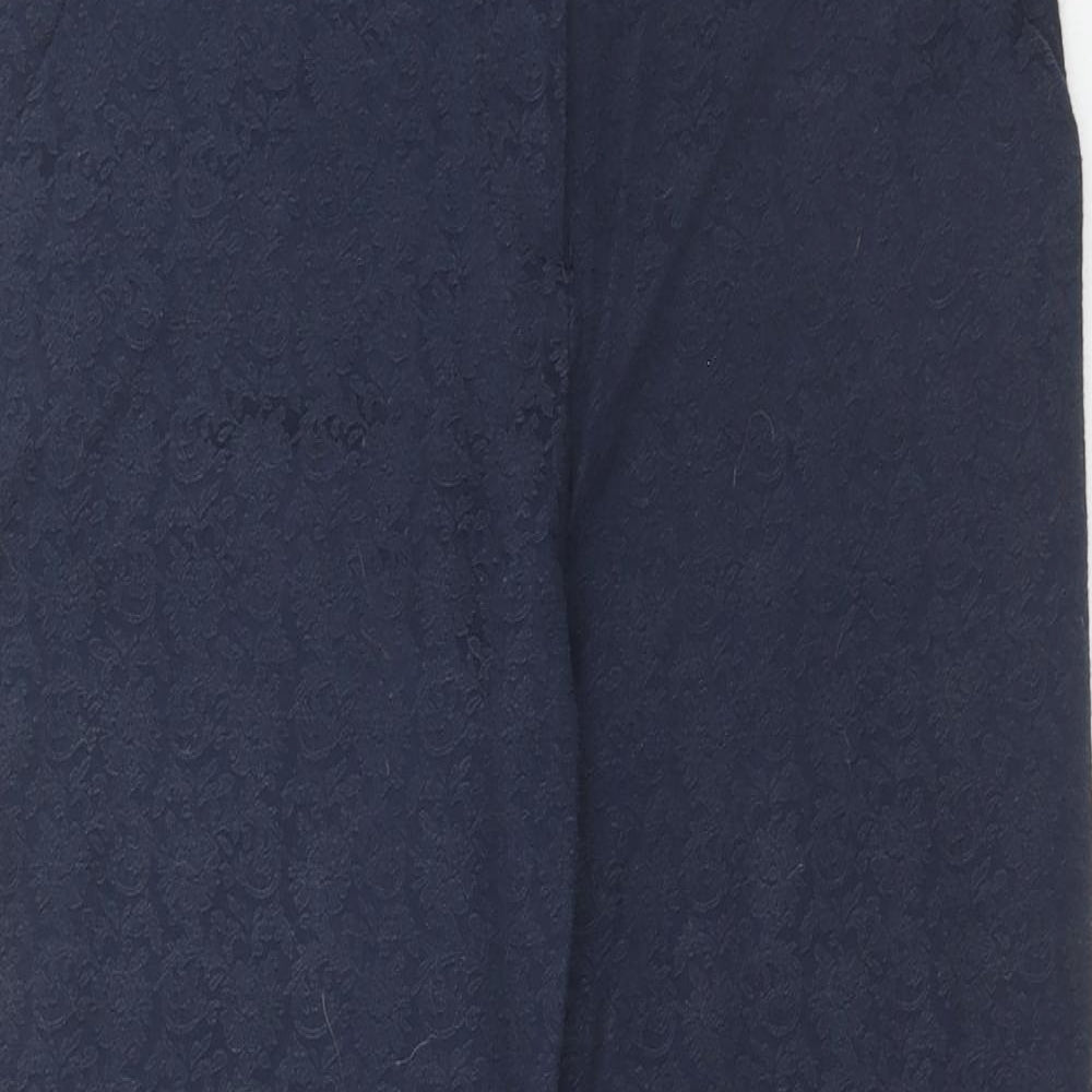 Womens UK Size 8 Atmosphere Regular Fit  Blue Trousers