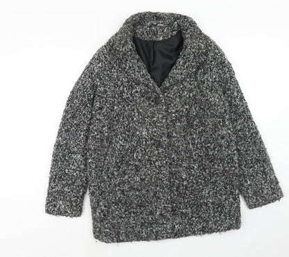 Womens UK Size 10 H&M Black Jacket