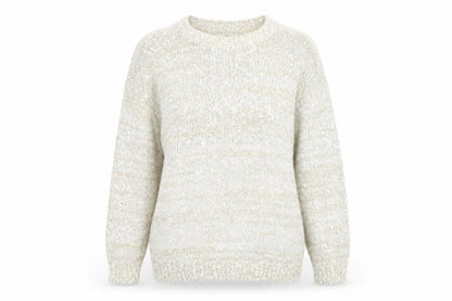 Womens UK Size M Debenhams Beige Pullover Jumper