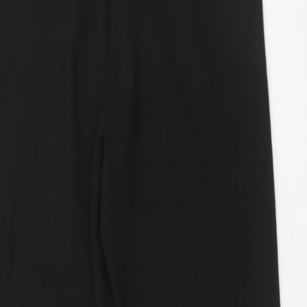 Womens UK Size 14 Kit Regular Fit  Black Trousers
