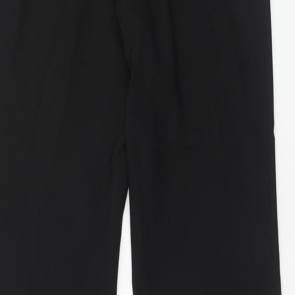 Womens UK Size 14 Kit Regular Fit  Black Trousers