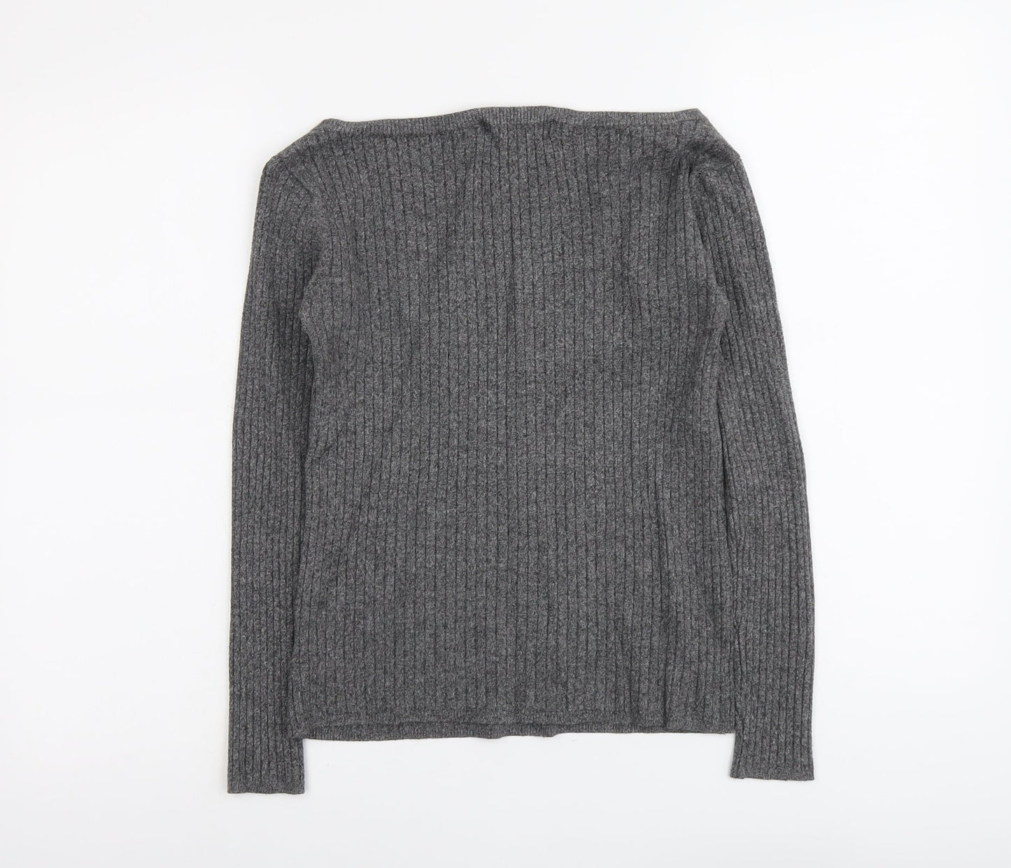Womens UK Size 8 Marks and Spencer Grey Pullover Jumper