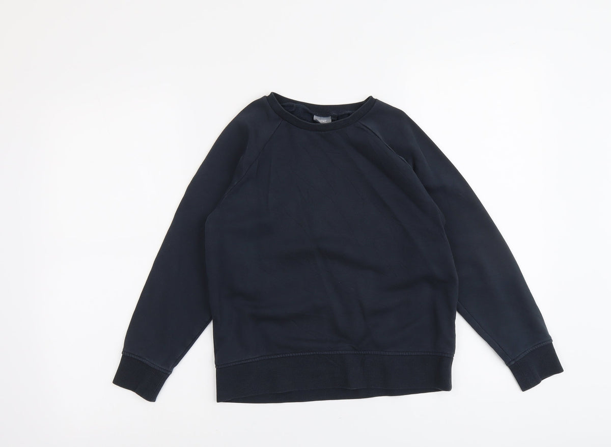 NEXT Boys Blue Cotton Pullover Sweatshirt Size 8 Years Pullover