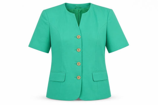 Womens UK Size 14 Berkertex Green Jacket