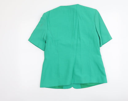 Womens UK Size 14 Berkertex Green Jacket