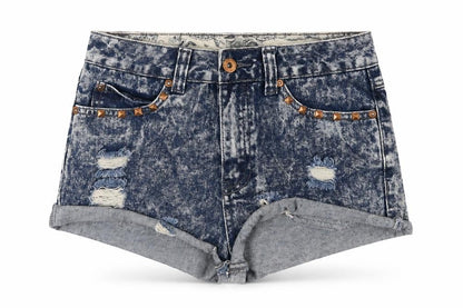 Womens UK Size 8 Denim & Co. Regular Fit Cut-Off Shorts