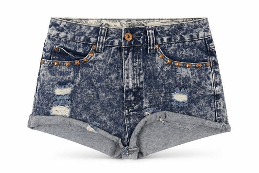 Womens UK Size 8 Denim & Co. Regular Fit Cut-Off Shorts