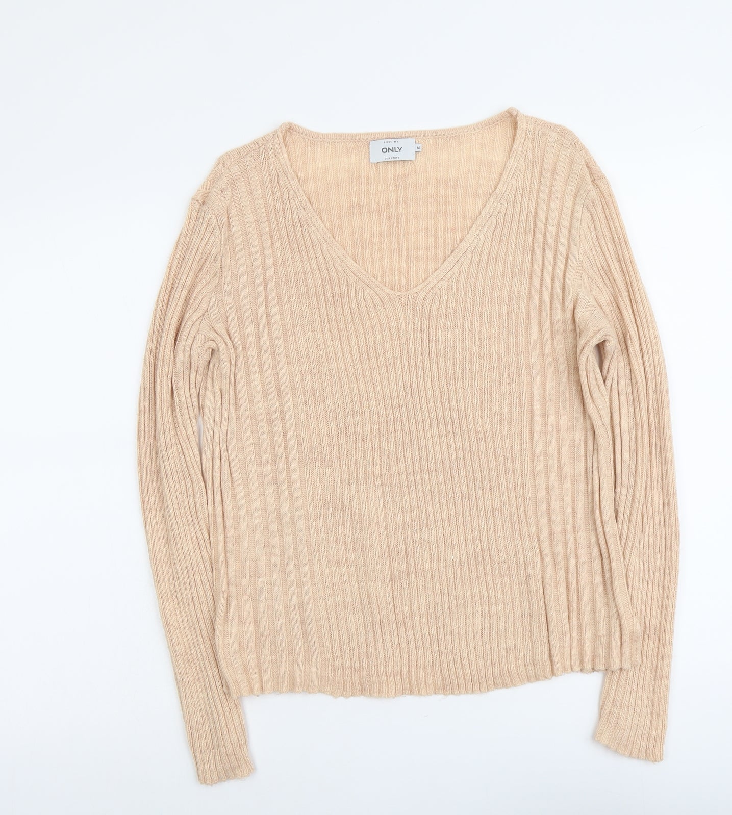 Womens UK Size M Only Pink Pullover Jumper