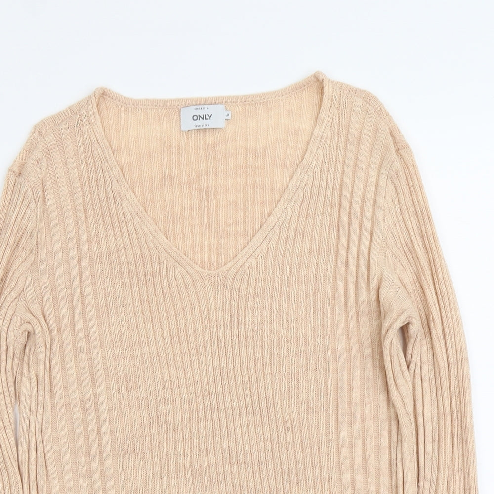 Womens UK Size M Only Pink Pullover Jumper