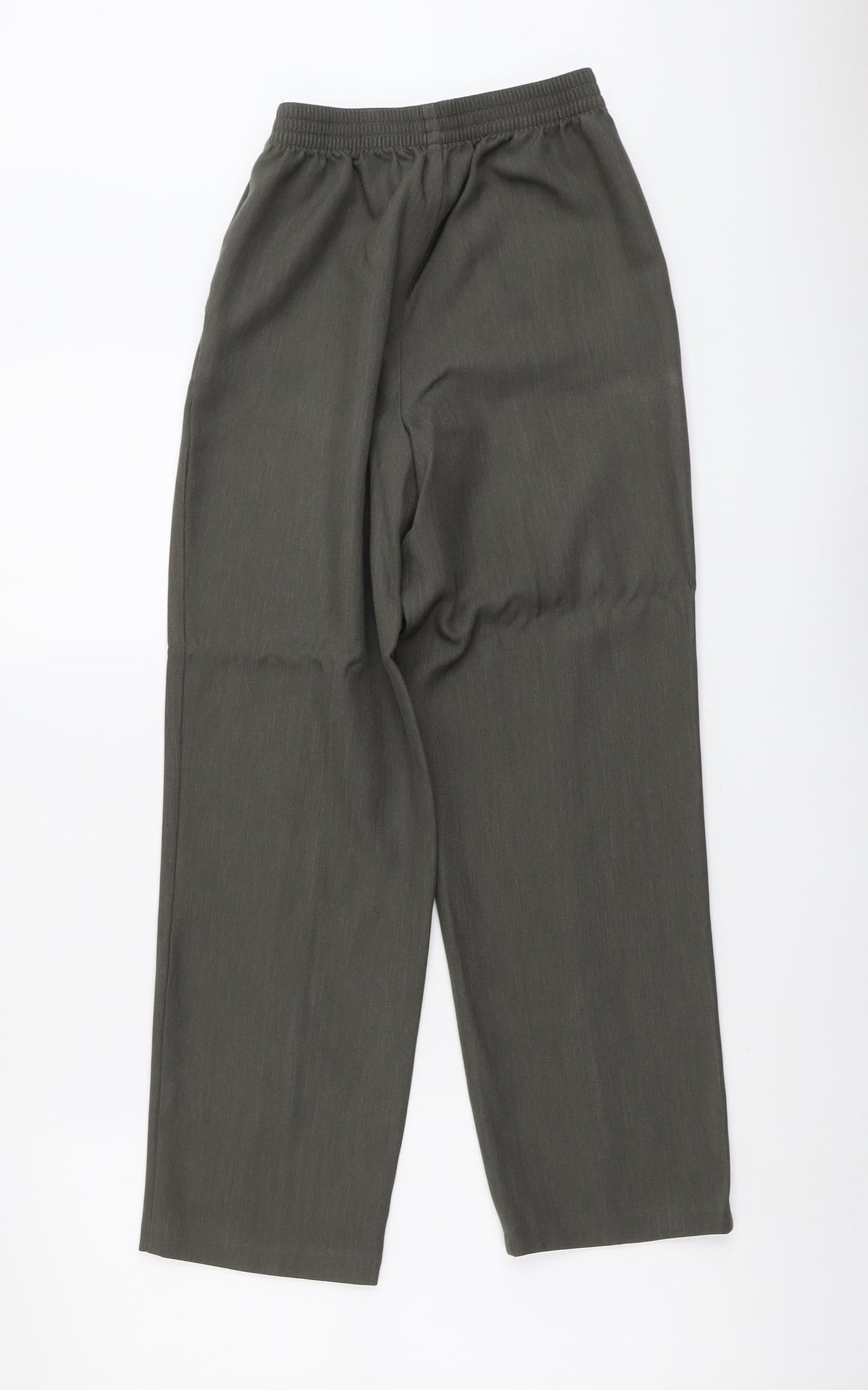 Womens UK Size 8 Marks and Spencer Regular Fit  Green Trousers