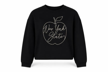 Primark Womens Black Polyester Pullover Sweatshirt Size M Pullover - New York State