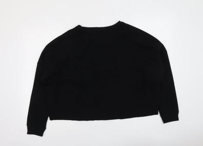 Primark Womens Black Polyester Pullover Sweatshirt Size M Pullover - New York State