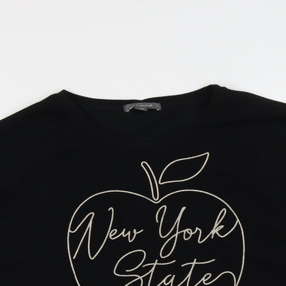 Primark Womens Black Polyester Pullover Sweatshirt Size M Pullover - New York State