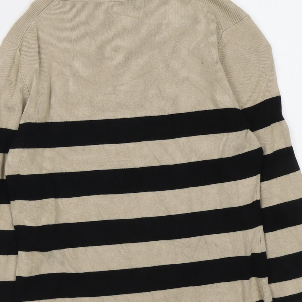 Womens UK Size M Precis Beige Pullover Jumper