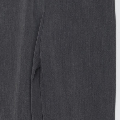 Womens UK Size 14 Mia Moda Regular Fit  Green Trousers