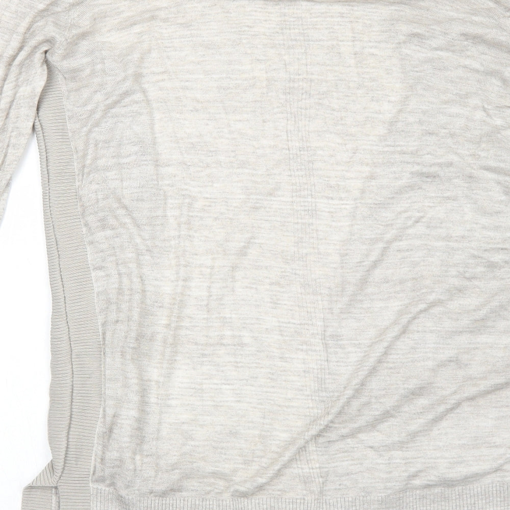 Womens UK Size 12 NEXT Beige Cardigan Jumper